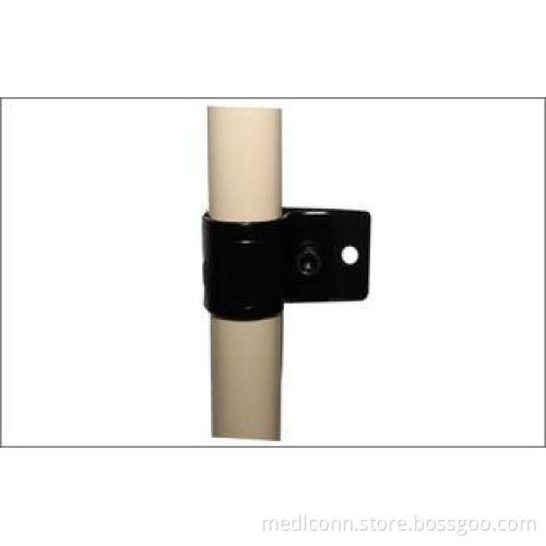Black SPCC Steel Heavy Duty Pipe Clamps With Electrophoresi